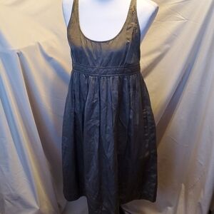 Eliot Silk Midi Dress w/ Pockets SZ 10
